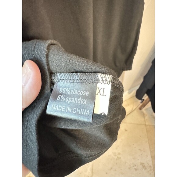 Southern Stitch Boutique XL Knit Top Colorblock/Leopard Pink Black Women's - Picture 4 of 7